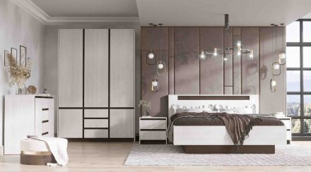 Кровать Бостон, Анкор светлый 