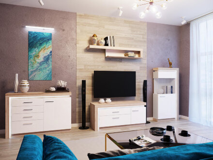 Полка навесная Люмен №4 