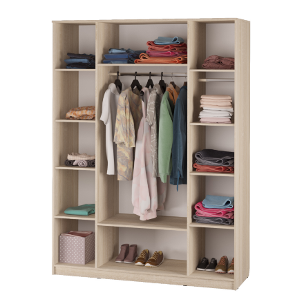 Шкаф 4-х дверный Дюна 