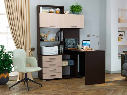 Стол угловой ПКС-11, Венге-Белфорд 