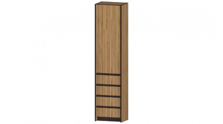 Пенал 4 ящика Бостон, дуб Вотан 