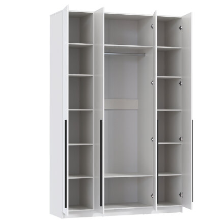 Шкаф 4-х створчатый 67.09 Брандо, белый 