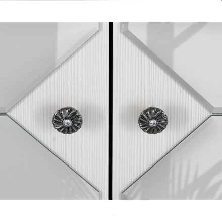 Шкаф угловой Азалия с зеркалом 