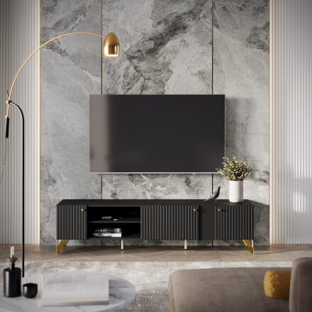 Тумба ТВ RENO (Рено), Чёрный 