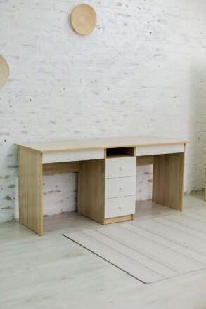 Стол двухместный письменный В5 Бруно 