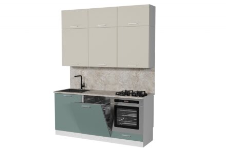 Кухонный гарнитур Глория макси 2 (ПМ), 180 см 