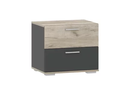 Прихожая модульная Санти 3, крафт серый 