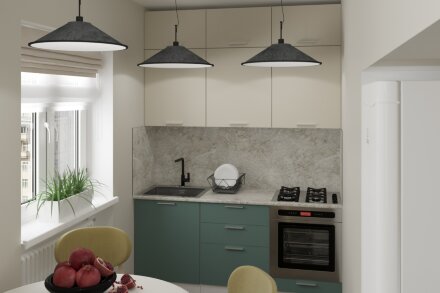 Кухонный гарнитур Глория макси 2, 180 см 