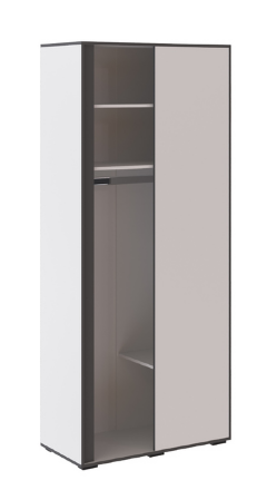 Шкаф угловой приставной Асцелла 