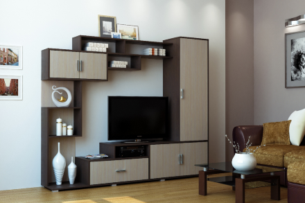 Гостиная Пекин, Венге-Белфорт 