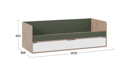 Кровать с ящиками Лео 