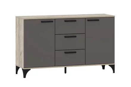 Модульная гостиная Марсель 2, софт графит  