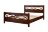 Кровать из массива Лоренса, орех 