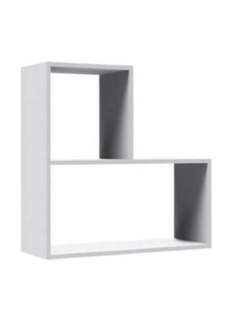 Навесная полка Гира ГН-1, белый 