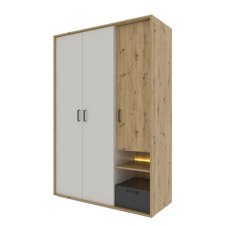 Шкаф трехстворчатый Kubo (Кубо) ШК-130 