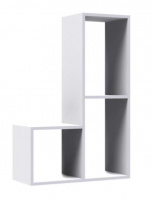 Навесная полка Гира ГН-2, белый 