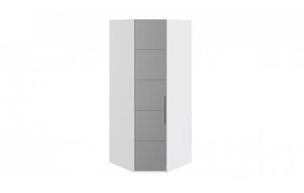 Шкаф угловой с 1-й зеркальной дверью Наоми 