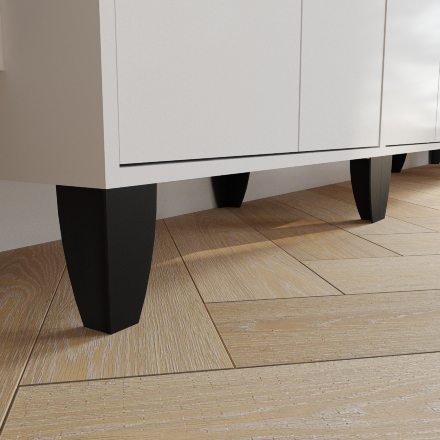 Тумба для ТВ Гира ГТ-1, белый 