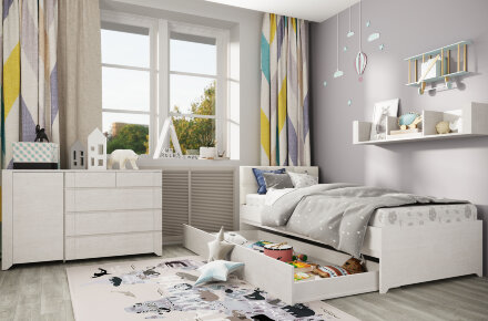 Кровать односпальная №4 Твист 