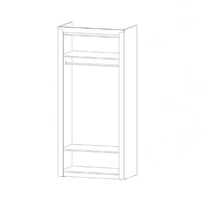 Шкаф двухстворчатый Регина, Анкор 