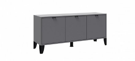 Тумба для ТВ Гира ГТ-1, Графит серый 