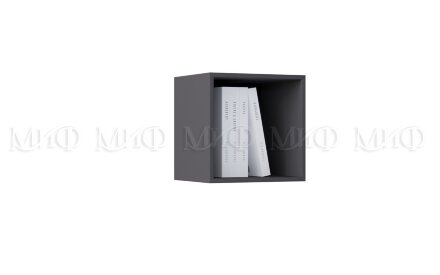 Шкаф навесной малый Оливия, мрамор глянец 