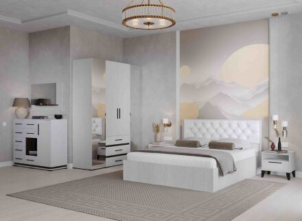 Шкаф 2-створчатый Модена МШ-23, анкор 