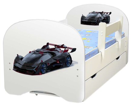 Детская кровать Спорткар 