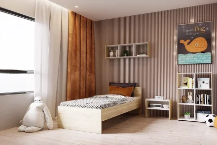 Кровать Симпл, 0,9 Дуб Сонома   