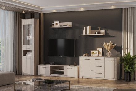 Тумба для телевидеоаппаратуры (1,6м) Калипсо 