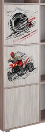 Дверь (3шт ) с фотопечатью Форсаж 