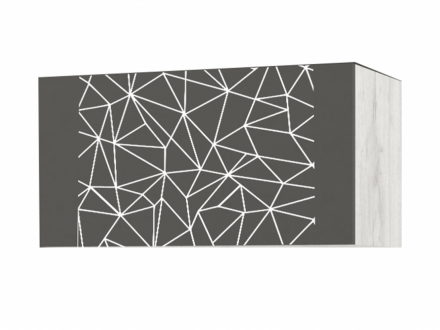 Полка Кент-1 (фасад с рисунком) 