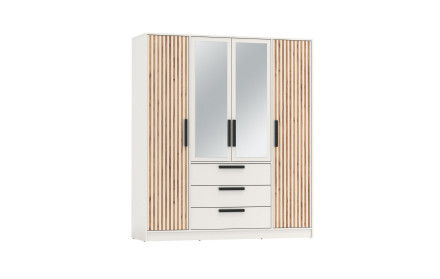 Тумба 4-х дверная 83.10 Вегас, Белый 