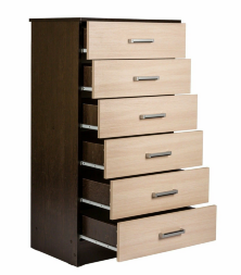  Комод Катрин-4, Венге/Дуб молочный