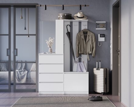 Прихожая Симпл, Белый 