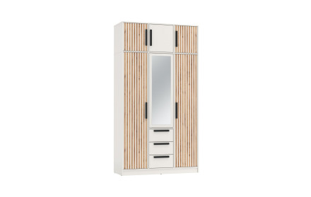 Шкаф 3-х дверный 83.08 Вегас, Белый 