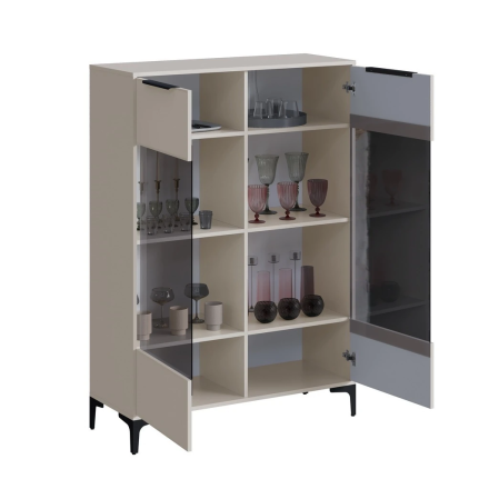 Шкаф со стеклом Кимберли, Кашемир 