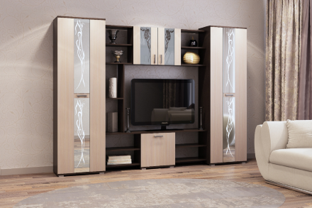 Гостиная Прага, Венге-Белфорт 