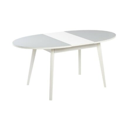 Стол ТАГГАРТ-01 СТ ЛДСП Белое, Стекло Экстра 