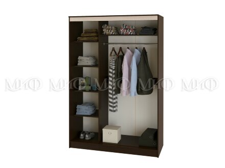 Шкаф-купе 1,5 метра Сакура    