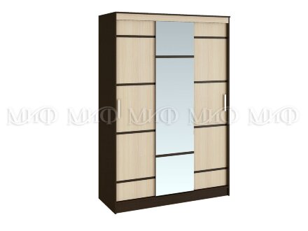 Шкаф-купе 1,5 метра Сакура    