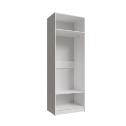 Шкаф двустворчатый Мадрид, Белый/Ателье светлое