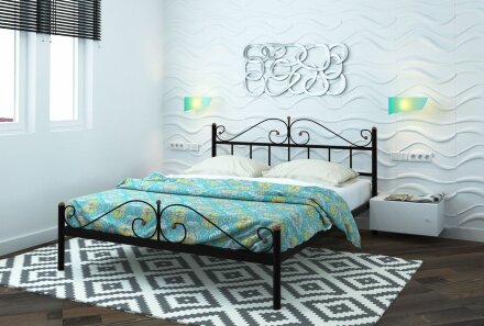 Кровать металлическая Диана Plus 