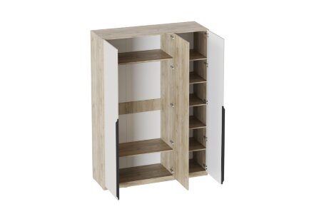 Шкаф трехдверный с обрамлением Мишель 