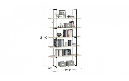 Стеллаж Лофт Тип 1 (1200) 
