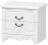 Тумба прикроватная Лотос, Белый 