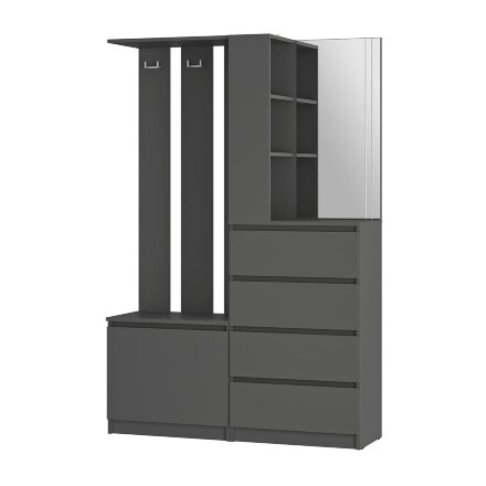 Прихожая Симпл, Графит 