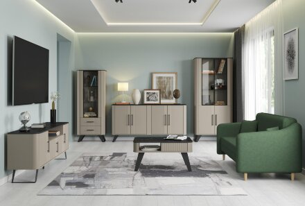 Шкаф витрина Фиделия однодверный 