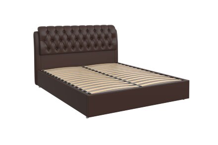 Кровать Белиста, шоколад (вариант 3)   