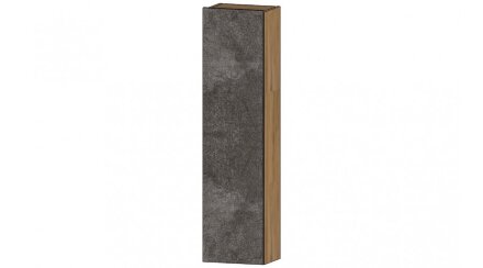 Пенал Даллас, Цемент темный/дуб вотан 